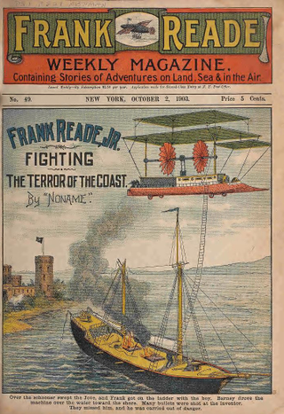 Illustration for article titled 12 Fantastic Scifi Vehicles from a Century Ago